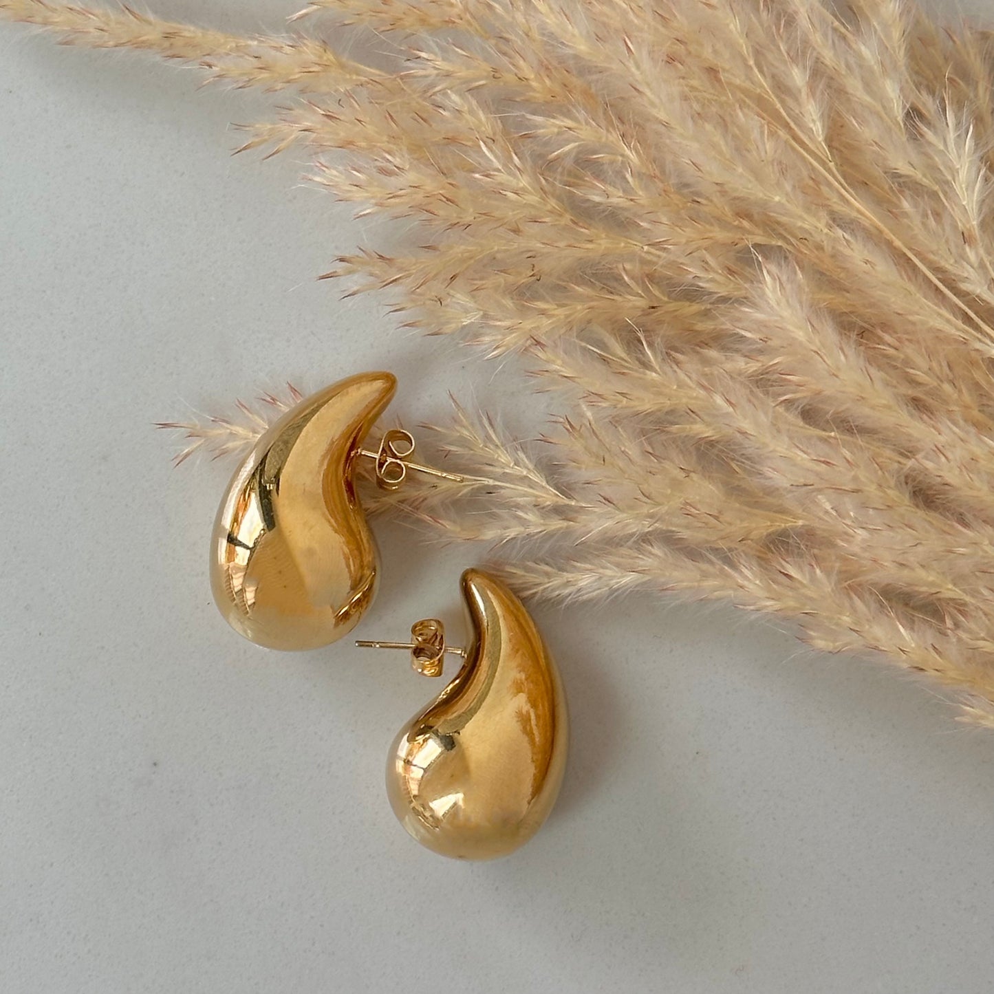 Tear drop earrings