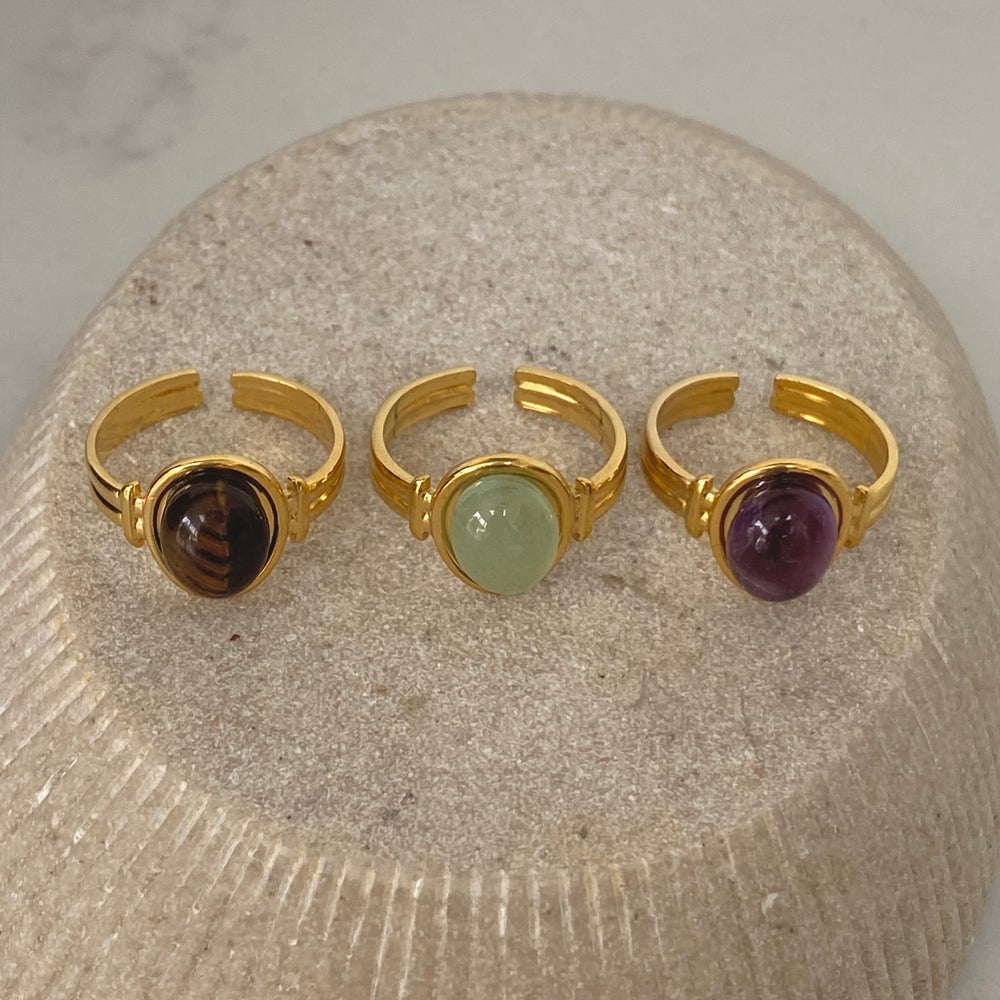 precious stone ring